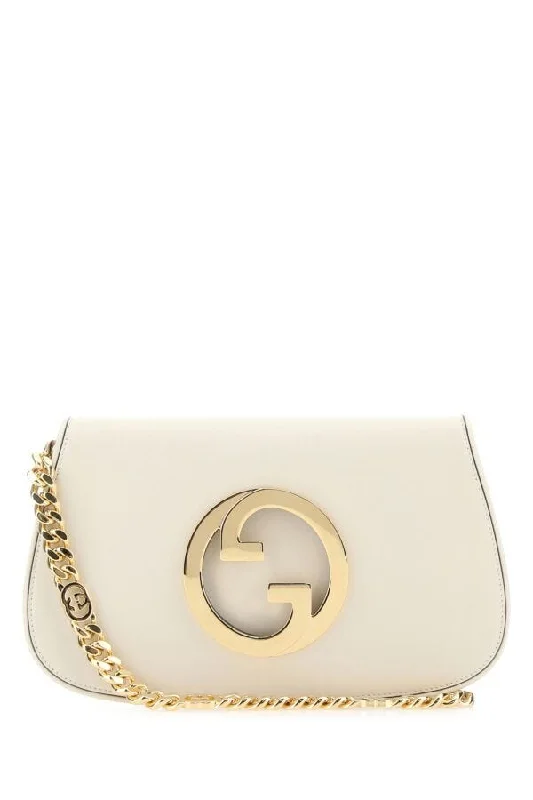 Ladies Gucci Dionysus bags in a pastel colorGucci Women White Leather Gucci Blondie Shoulder Bag