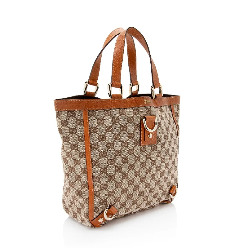 Ladies Gucci Dionysus bags with a chain - link shoulder strapGucci GG Canvas Abbey Mini Tote (aAG6RS)