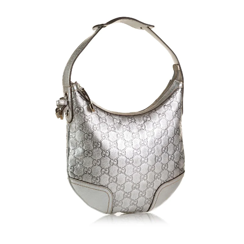 Gucci tote bags for women with a water - resistant coatingGucci Guccissima Princy Hobo Bag (SHG-EN9aLi)