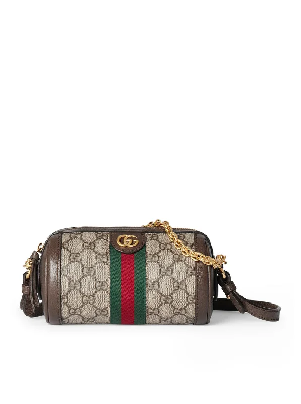 Ladies Gucci shoulder bags with a magnetic - closure flapGucci Women Ophidia Mini Shoulder Bag