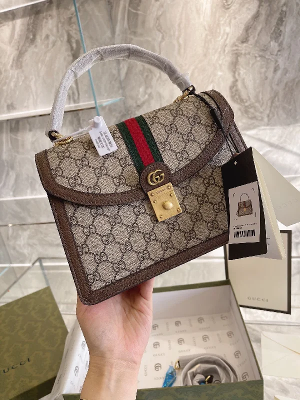 Gucci tote bags for women with a double - handle designMO - Top Quality Bags Gucci 194