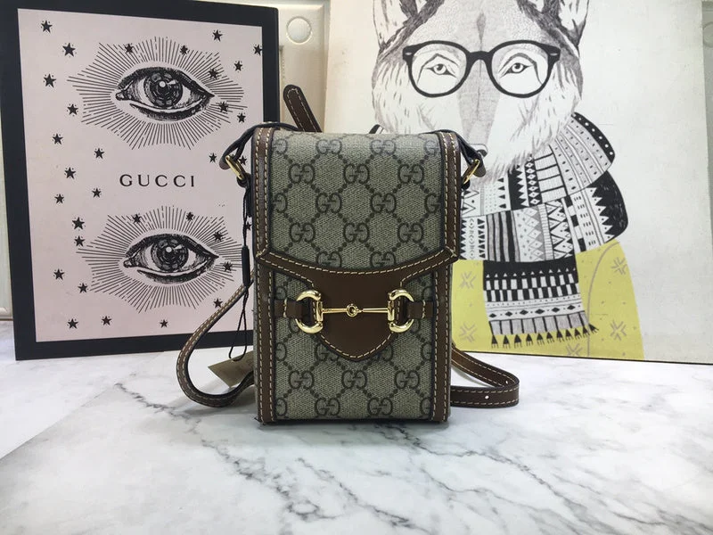 Women Gucci bags with a front - flap pocket for quick - access itemsWF - Gucci Bags - 13031