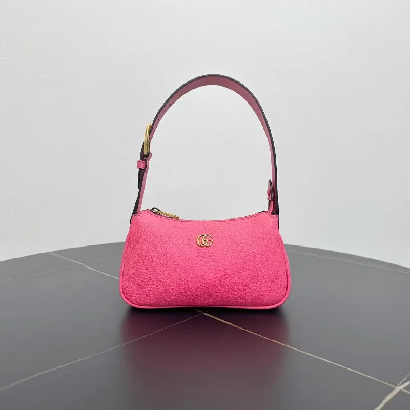 Gucci crossbody bags for women with adjustable leather strapsGucci Pink Leather Mini Tote Bag