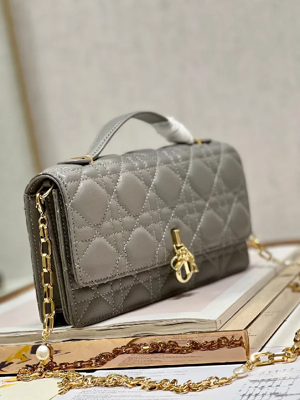 Christian Dior bags with a quilted pattern and gold - toned hardwareChristian Dior - Luxury Bags  215