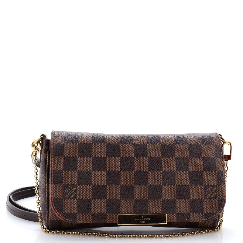 Trendsetting Christian Dior crossbody bags with a colorful strapFavorite Handbag Damier PM